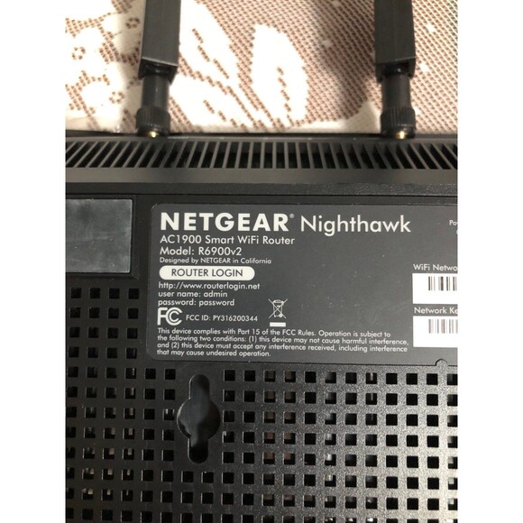 Netgear Nighthawk AC1900 Smart Wi-Fi Router R6900v2 - Untested Selling For Parts - Picture 3 of 6